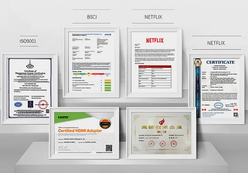 Hotack professional certifications and quality compliance