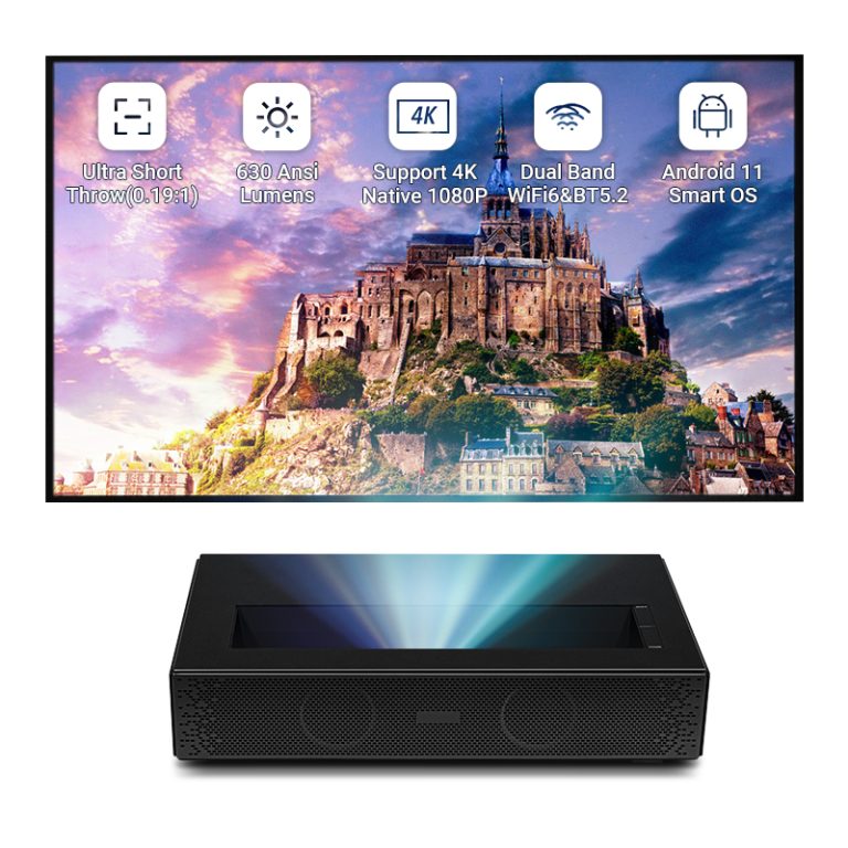 D068 Ultra Short Throw Laser Projector 4K