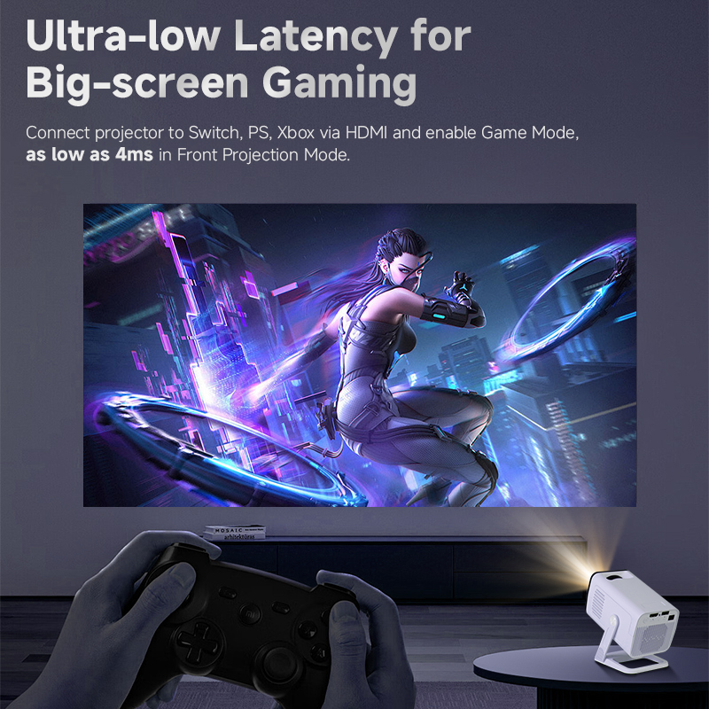 Projector HDMI low latency gaming mode