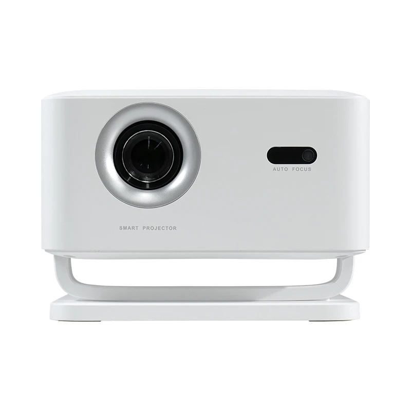 Hotack X4AA portable projector front view showing the lens