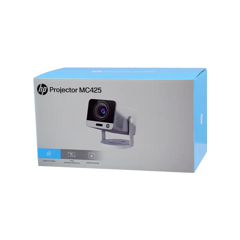 HP MC425 projector retail box