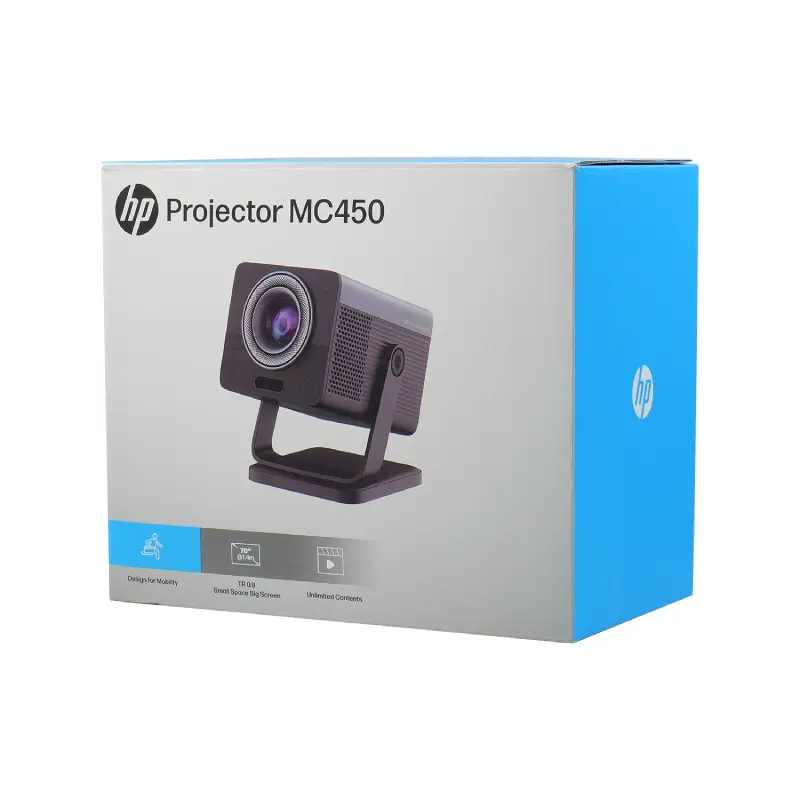 HP MC450 projector retail box