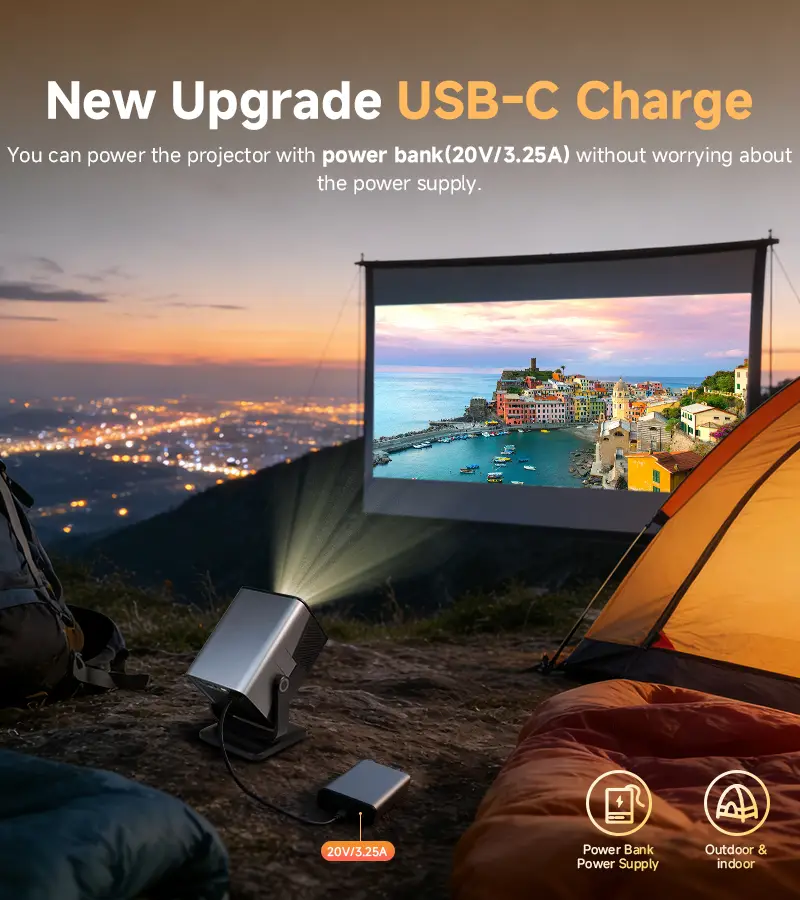 HP MC475 USB-C PD power input at 20V 3.25A