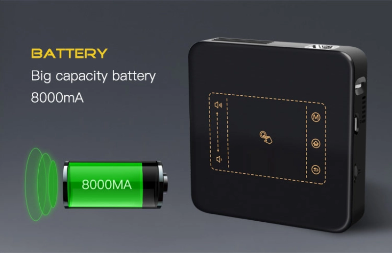Hotack D013A Built-in 8000mAh Battery