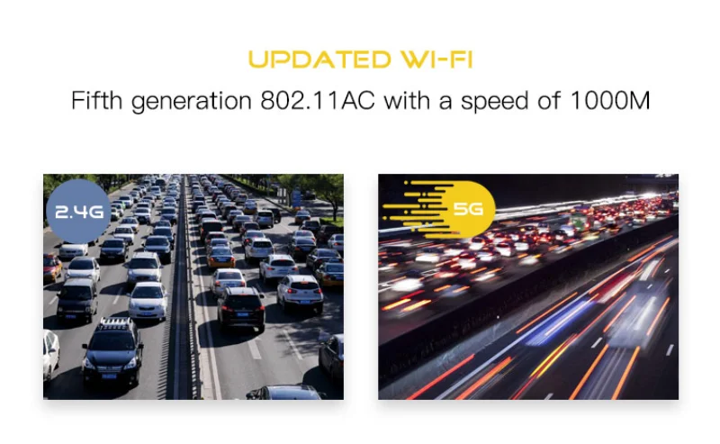 Hotack D013A Dual Band 2.4G 5G WiFi