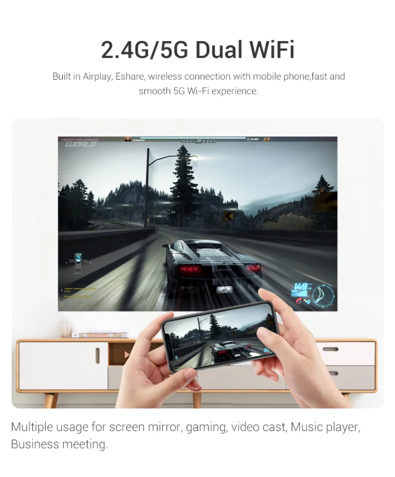 Hotack D013D 2.4G/5G Dual WiFi