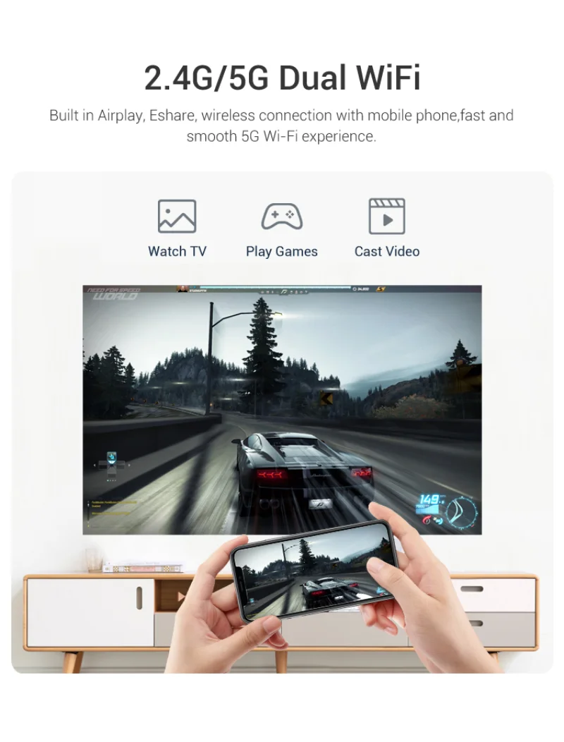 Hotack D042Q 2.4G/5G Dual WiFi