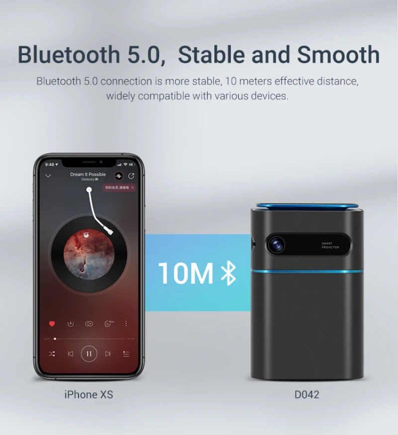 Hotack D042Q Bluetooth 5.0 Stable and Smooth