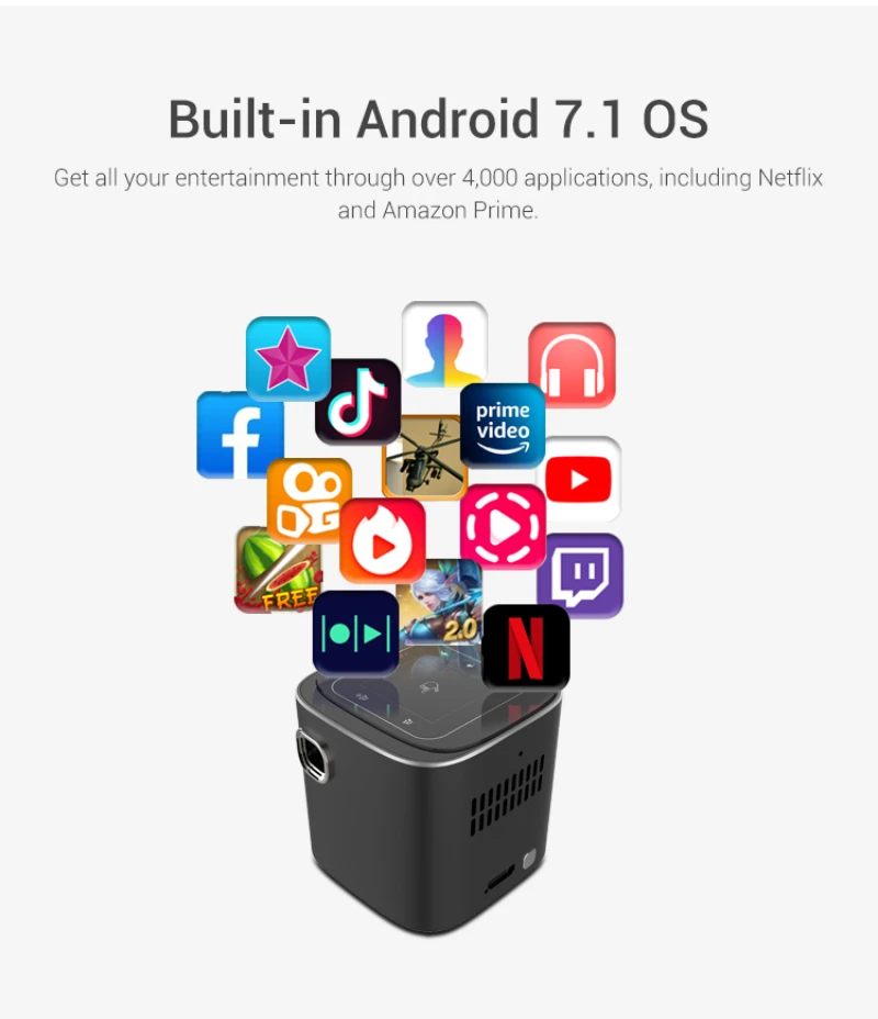 Hotack D048A Built-in Android 7.1 OS