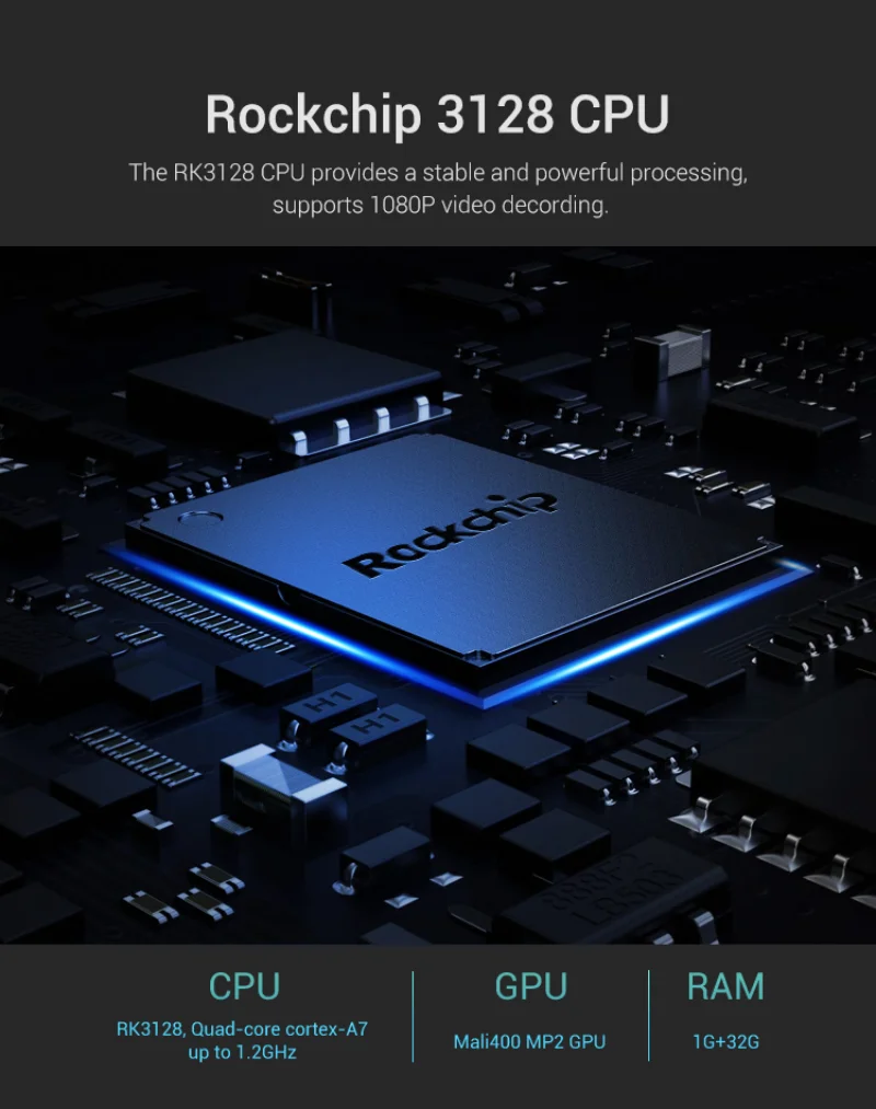 Hotack D048A Rockchip 3128 CPU