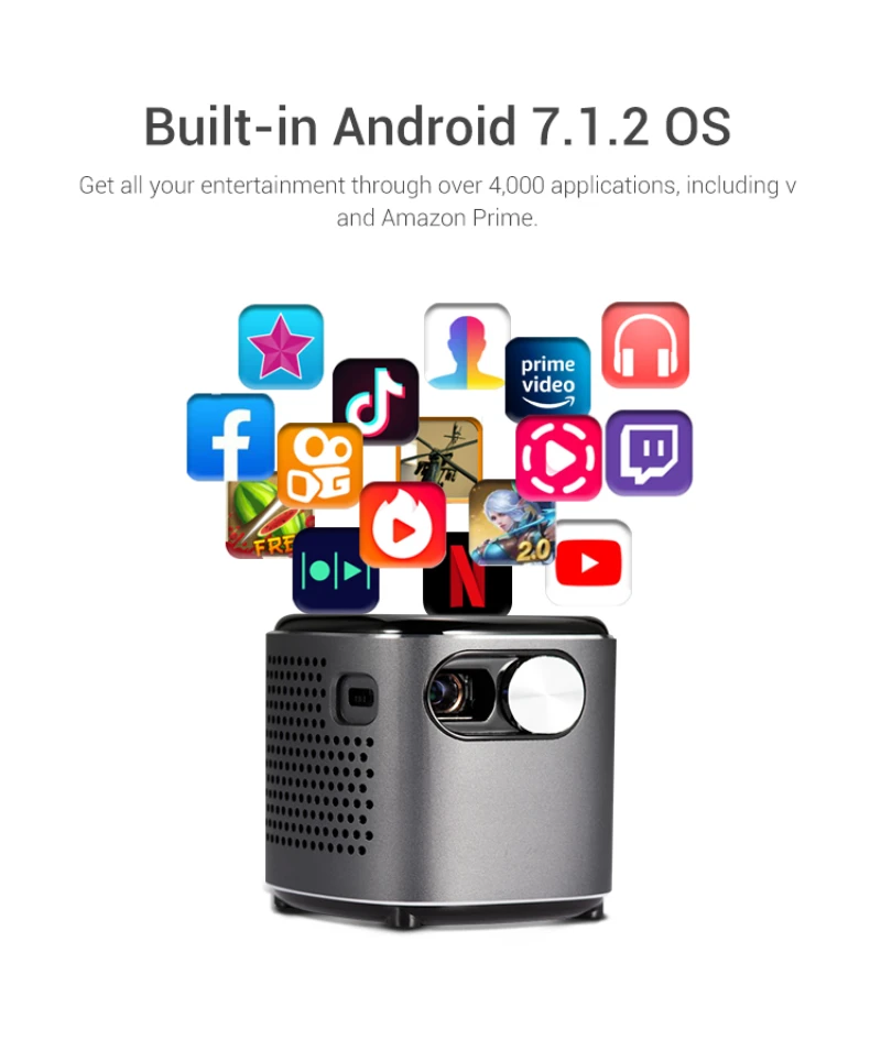 Hotack D048B Built-in Android 7.1.2 OS