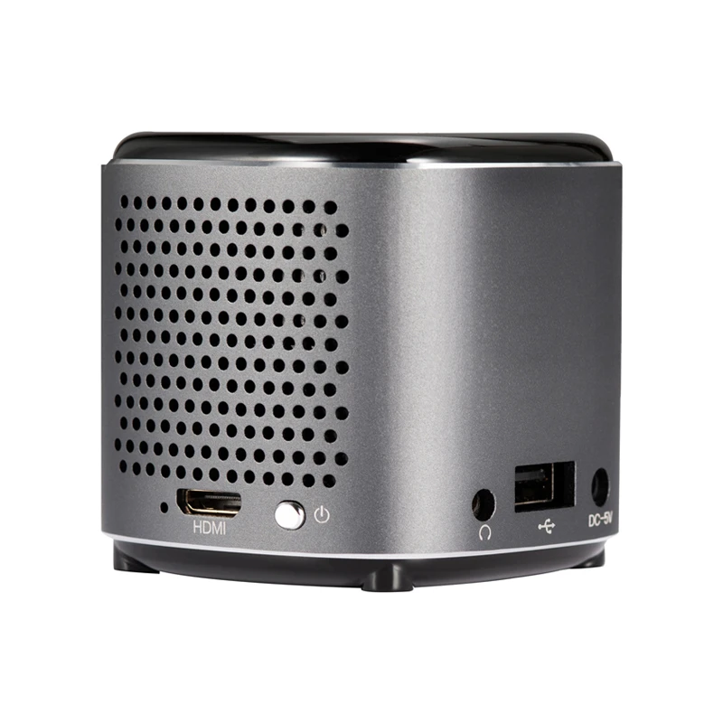 Hotack D048B Projector Rear Interface View