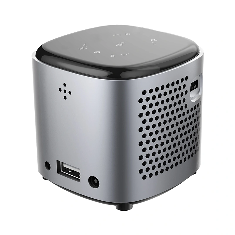 Hotack D048B Projector Rear Side View