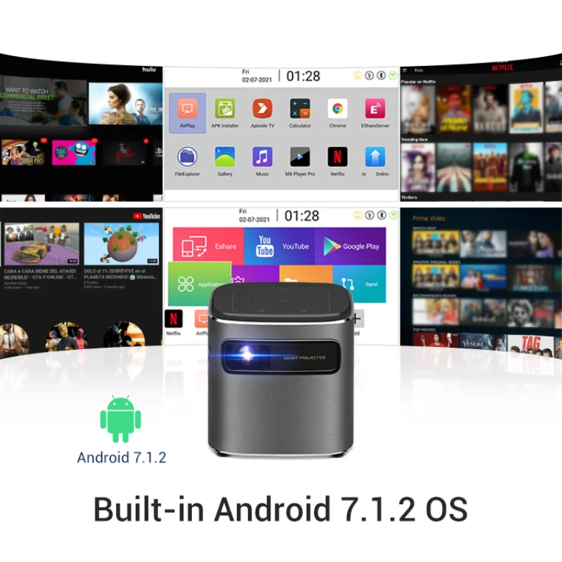Hotack D048C Built-in Android 7.1.2 OS