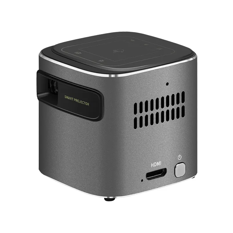 Hotack D048C Projector Angled Front View