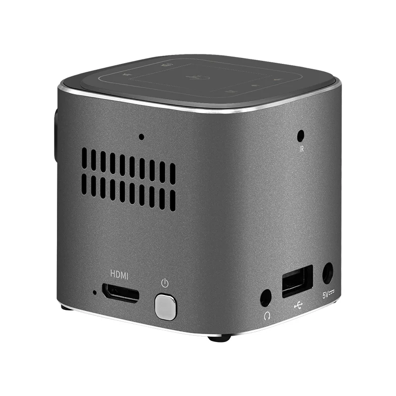 Hotack D048C Projector Rear Interface View