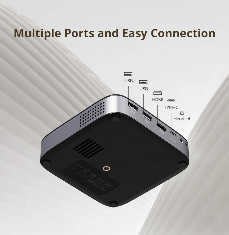 Hotack D061Q Multiple Ports and Easy Connection