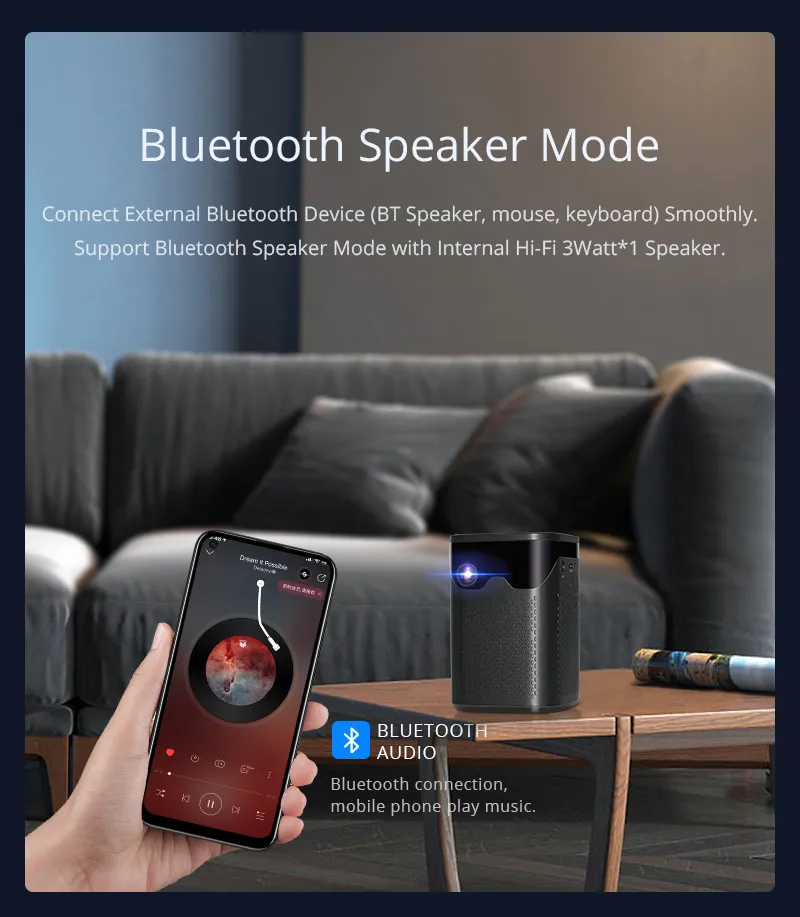Hotack D063 Bluetooth Speaker Mode