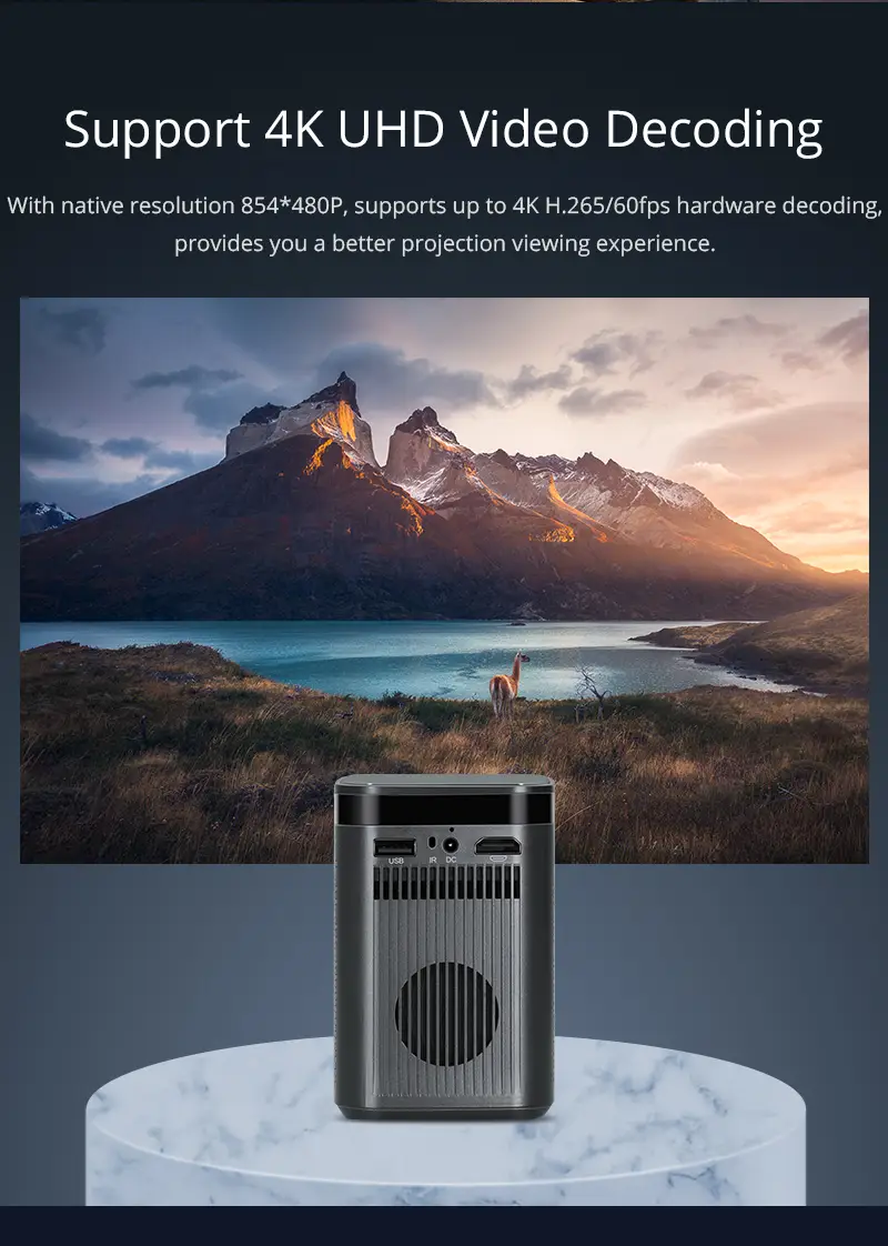 Hotack D063 Support 4K UHD Video Decoding