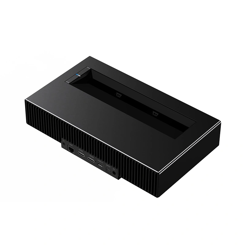 Hotack D068 Projector Rear Angle View