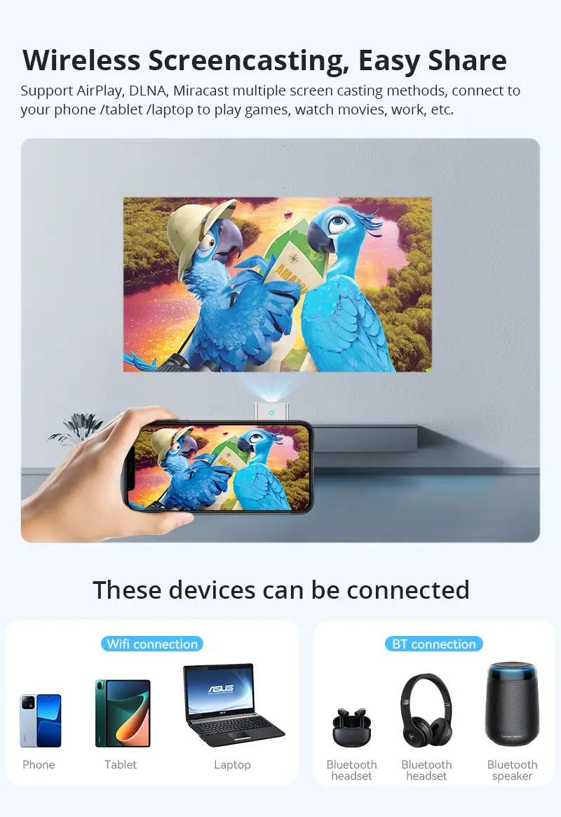 Hotack D071 Wireless Screencasting Easy Share