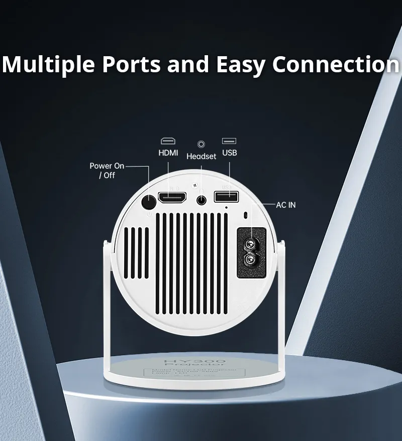 Hotack HY300 Multiple Ports and Easy Connection