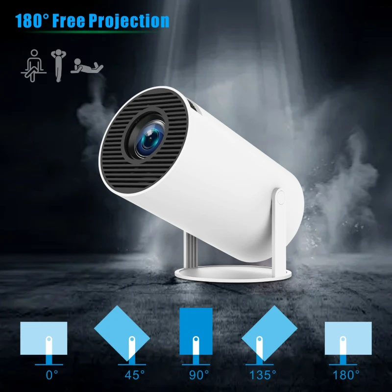 Hotack HY300 Pro 180° Free Projection
