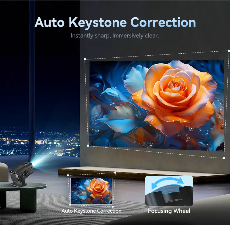 Hotack HY320 Auto Keystone Correction