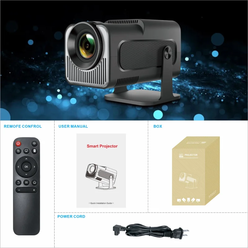 Hotack HY320 Mini Remote Control, User Manual, Box and Power Cord