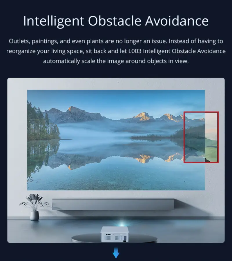 Hotack L003AQ Intelligent Obstacle Avoidance