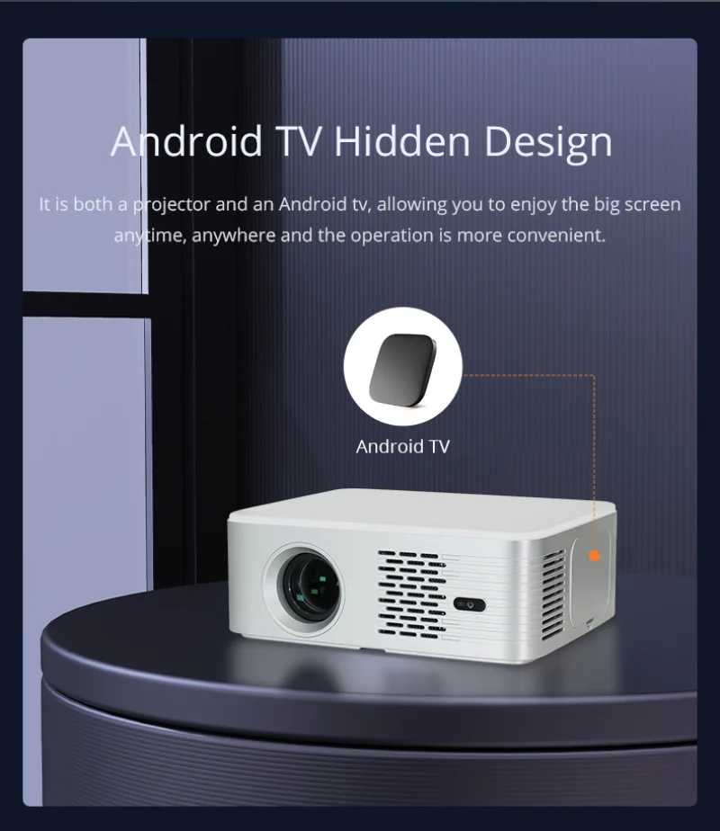 Hotack L003ATV Android TV Hidden Design