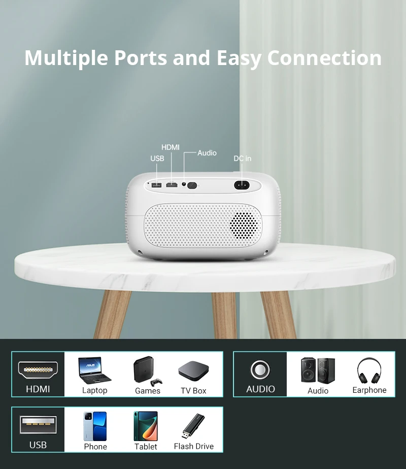 Hotack L009 Multiple Ports and Easy Connection