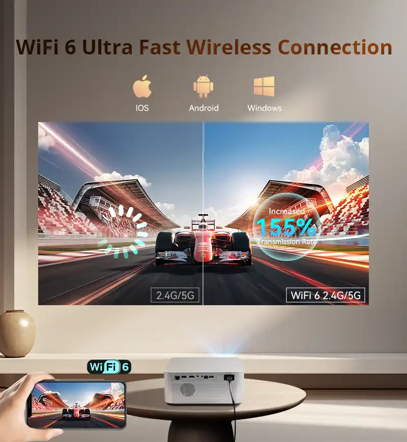 Hotack L016AQ WiFi 6 Ultra Fast Wireless Connection
