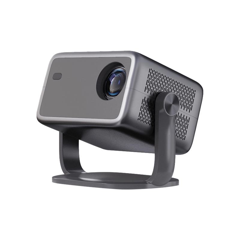 Hotack L018AD Black Projector Angled View