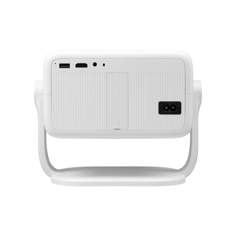 Hotack L018AD White Projector Rear Ports View