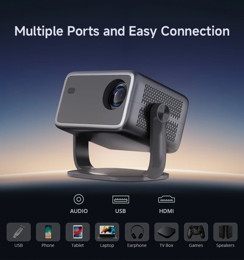 Hotack L018AR Multiple Ports and Easy Connection