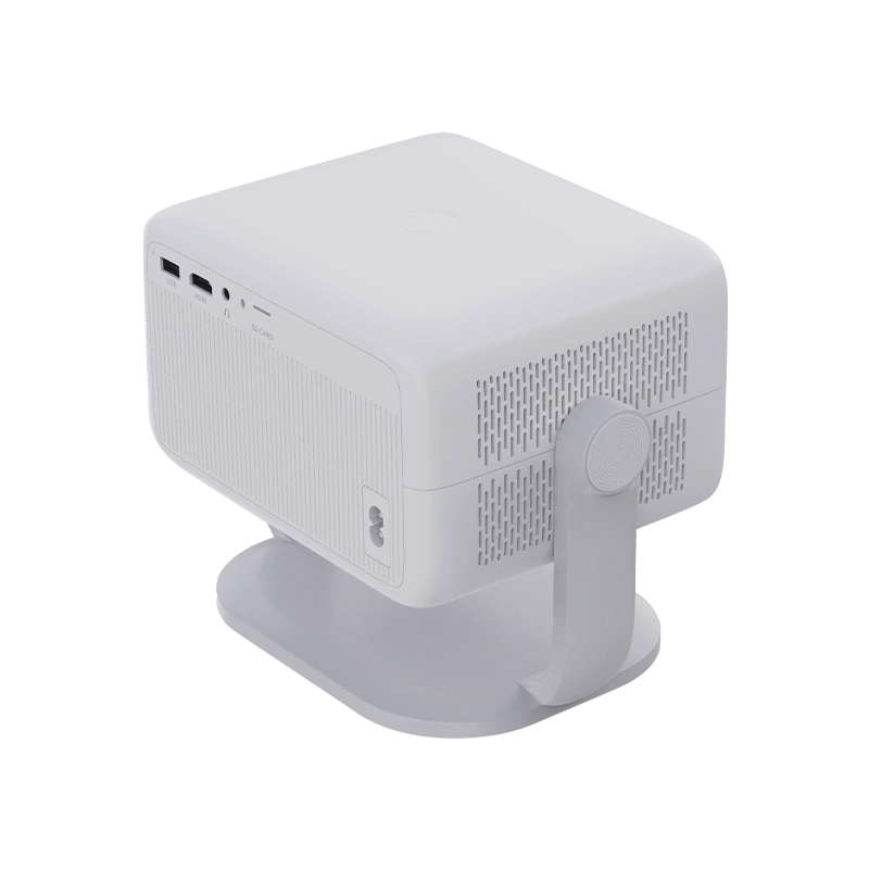 Hotack L018AR White Projector Rear Side View