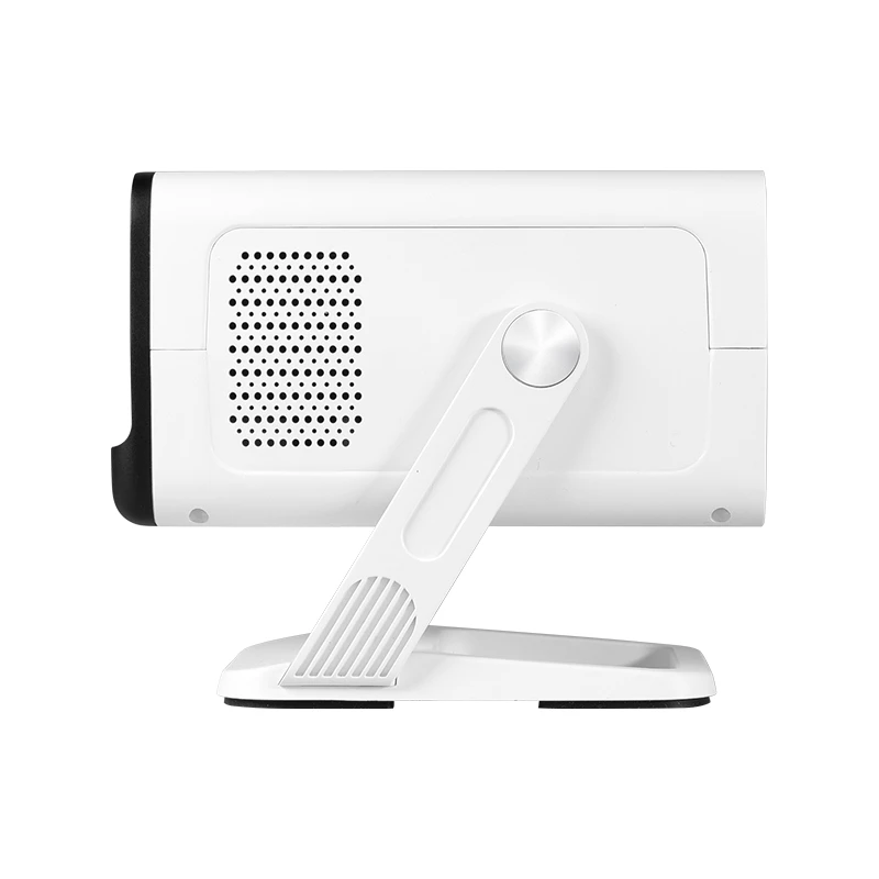 Hotack X1 projector side view with adjustable stand