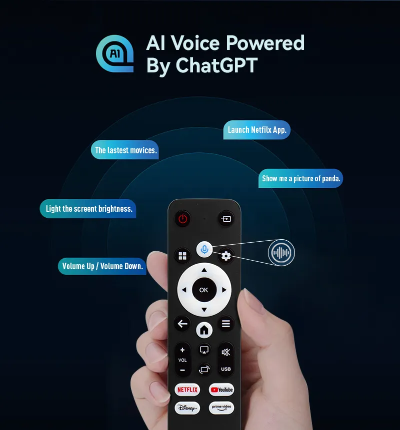 Hotack X1AA AI voice powered by ChatGPT with voice remote control