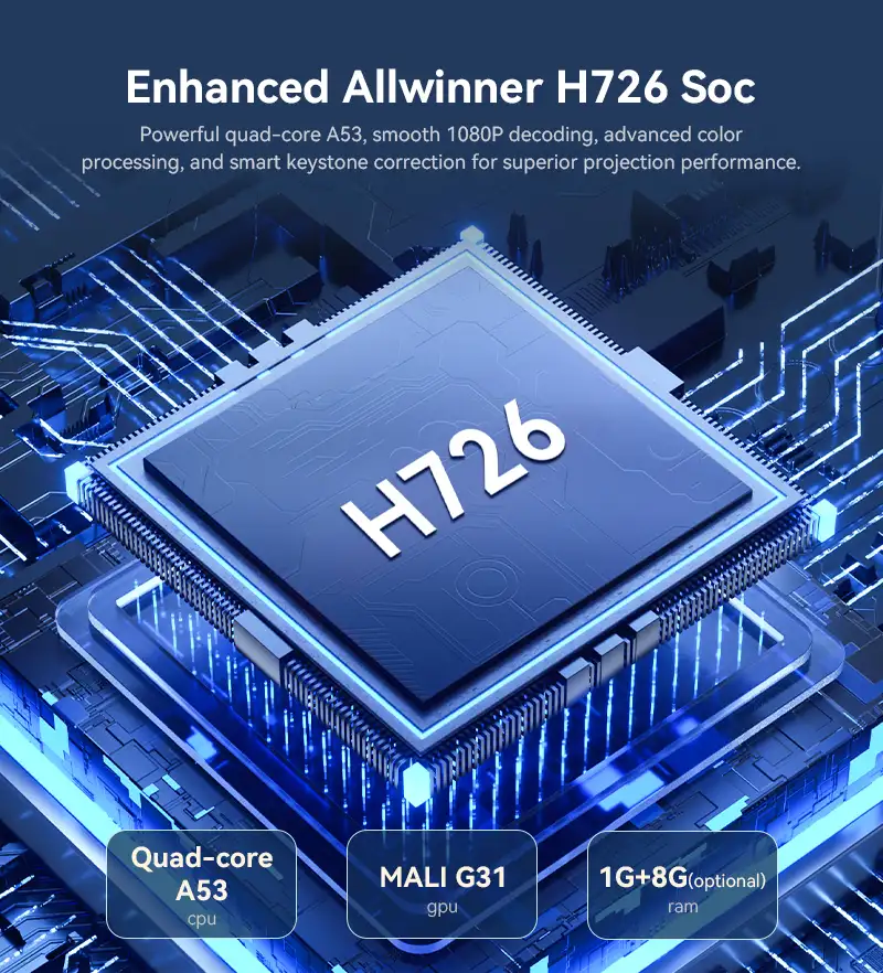 Hotack X3AR Enhanced Allwinner H726 SoC with quad-core A53 and Mali-G31 GPU