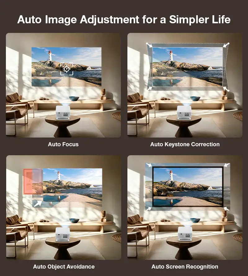 Hotack X4AA Intelligent Image Correction