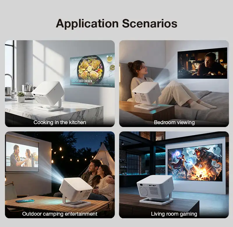 Hotack X4AA Projector Application Scenarios