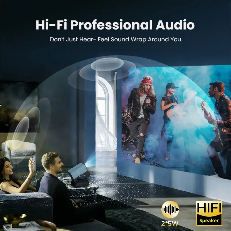 Hotack X5AD Dual 5W Speakers