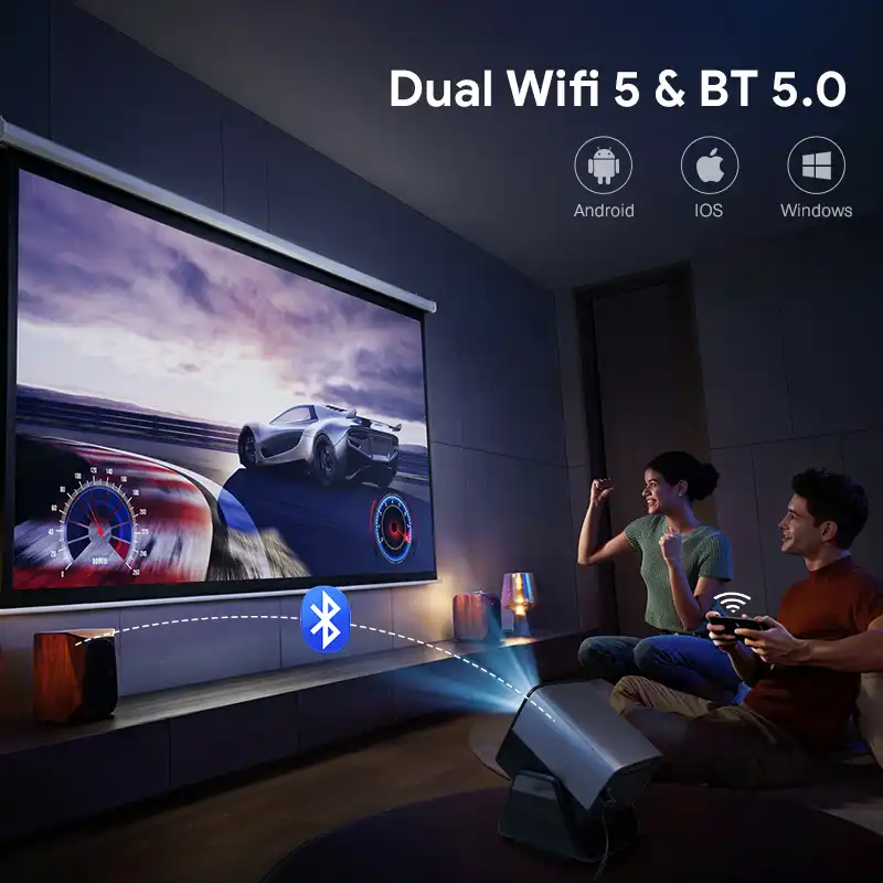Hotack X5AD Wi-Fi and Bluetooth Connectivity