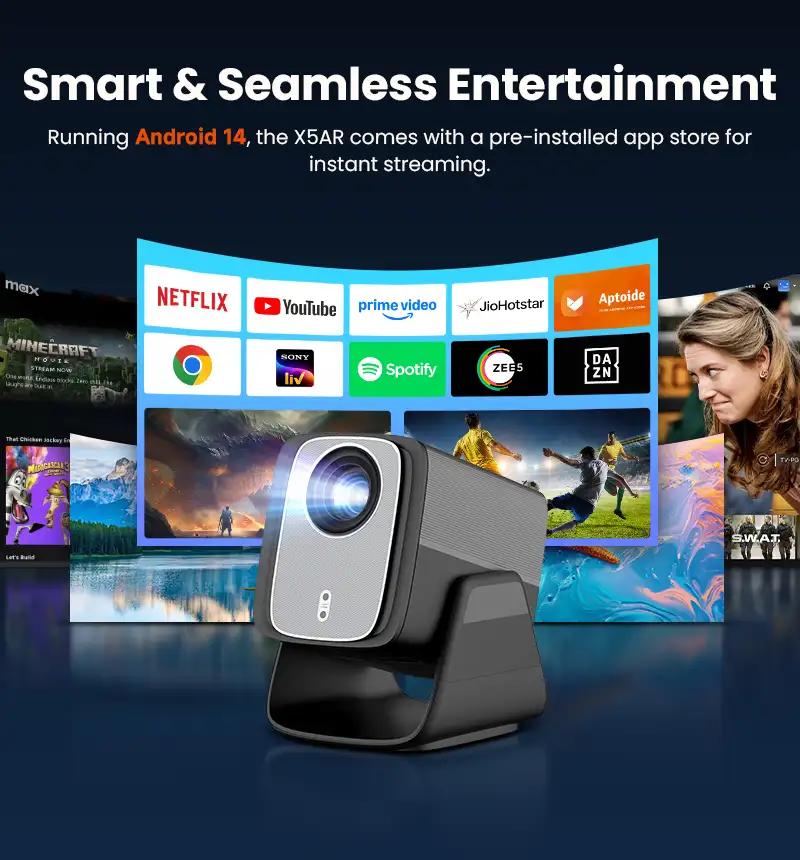Hotack X5AR Android 14 Entertainment