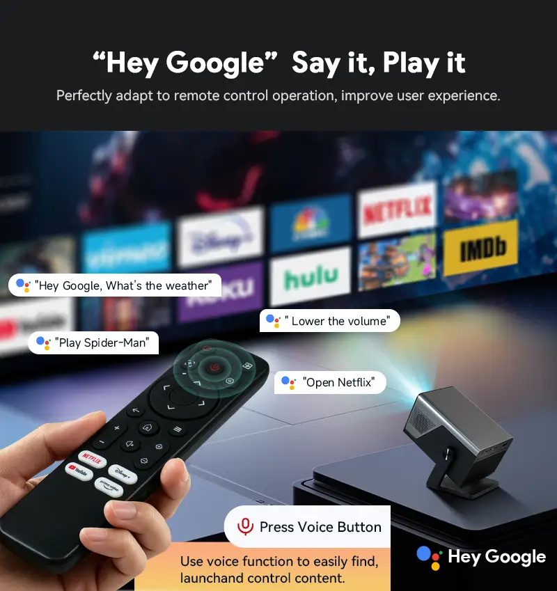 Hotack X7AD Google Assistant Voice Control