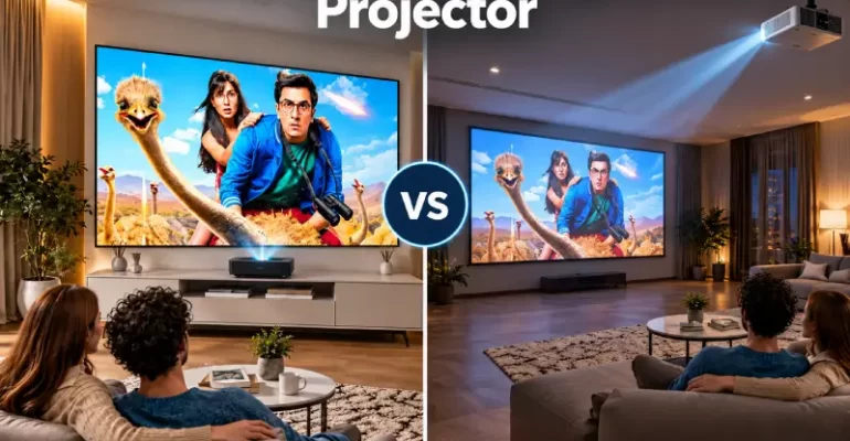 Short Throw vs Long Throw Projectors