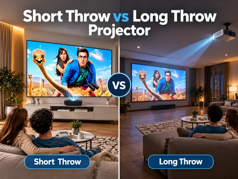 Short Throw vs Long Throw Projectors: Which Is Right for Your Room?